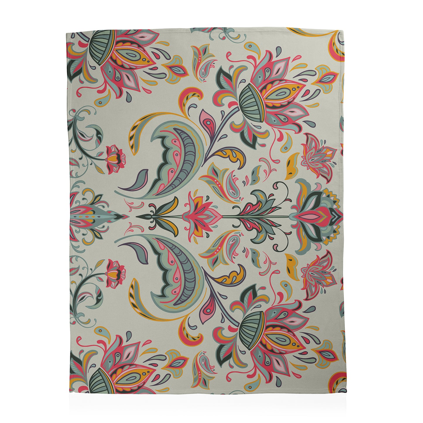 Paisley Floral Blanket
