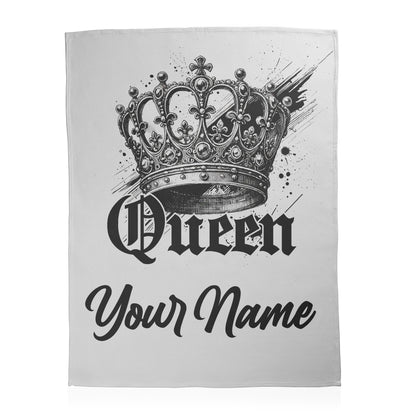 Queen Blanket - White Background