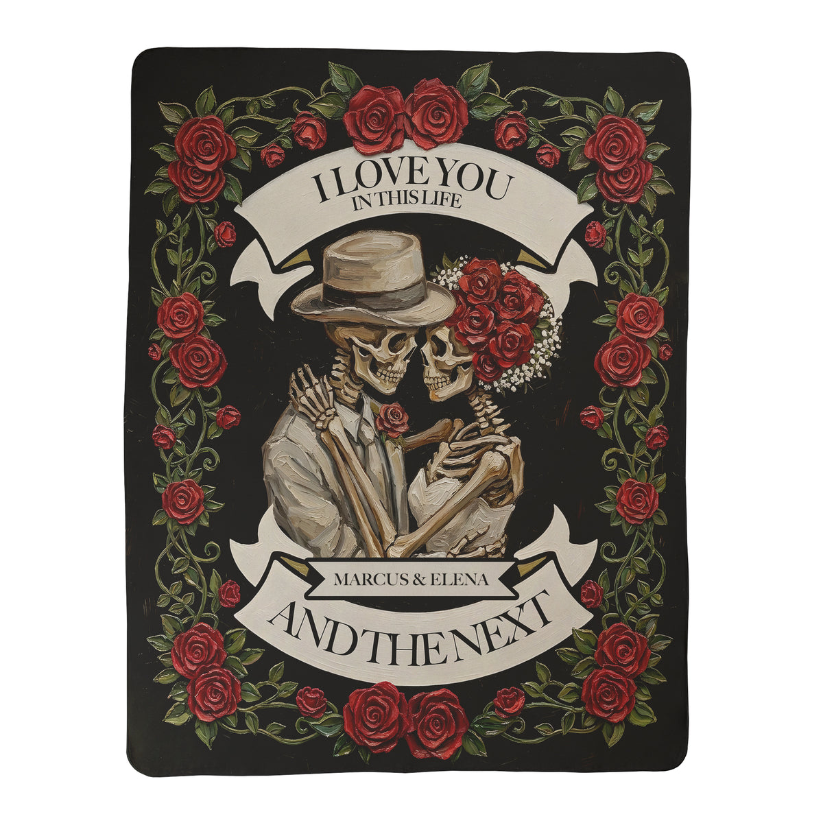 Personalized In the Next Life Throw Blanket