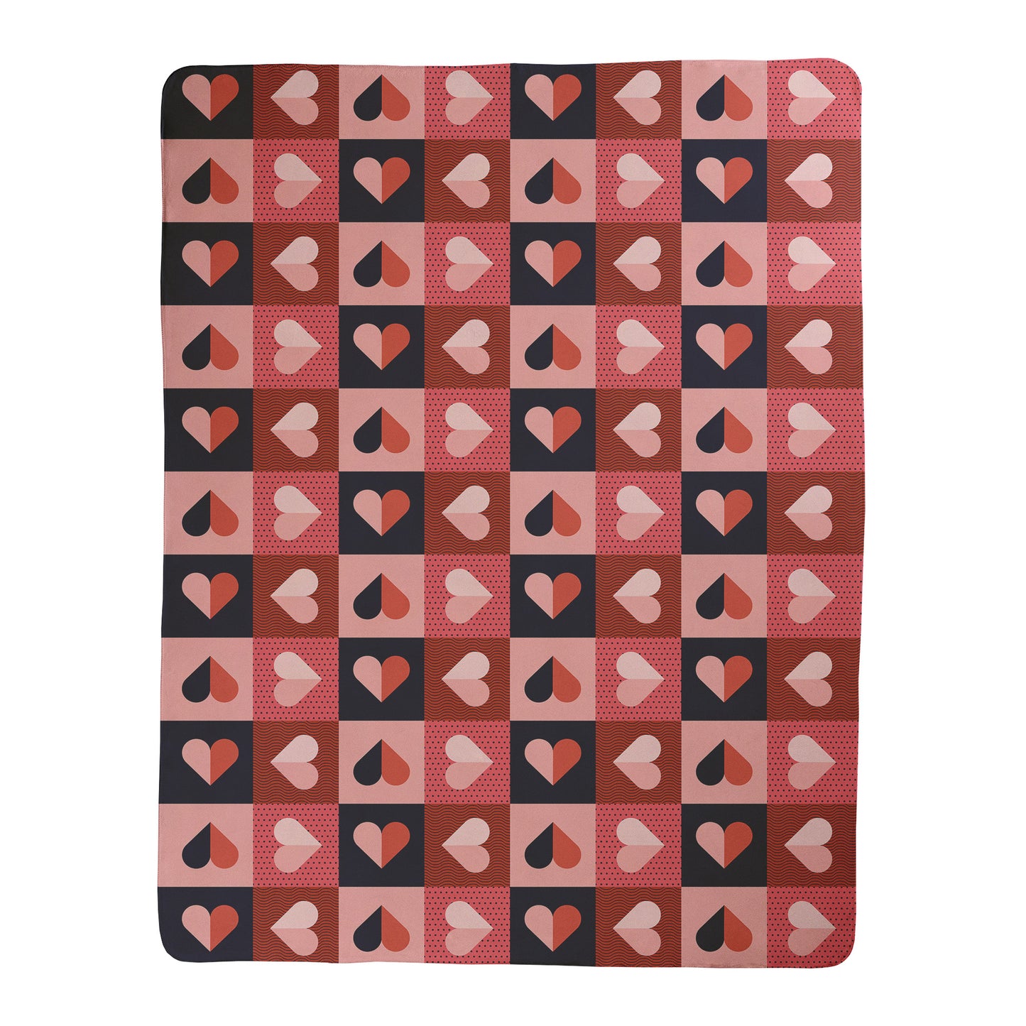 Heart Pop Art Blanket
