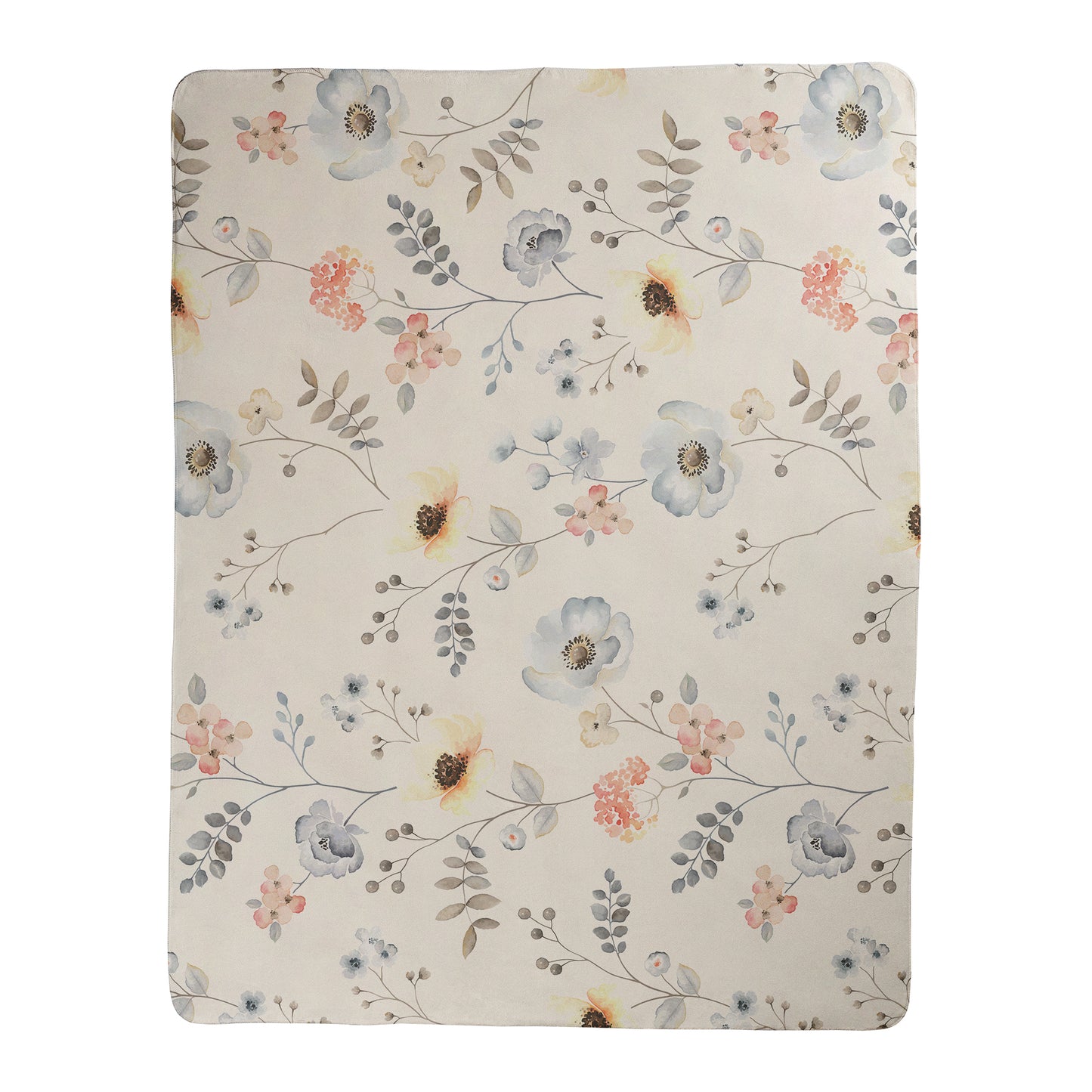 Colorful Floral Blanket