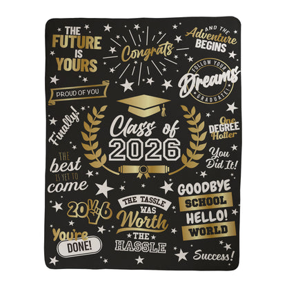 Graduation Messages Blanket