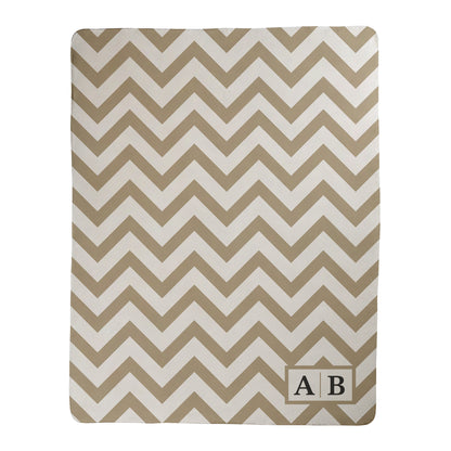 Custom Chevron Pattern Blanket