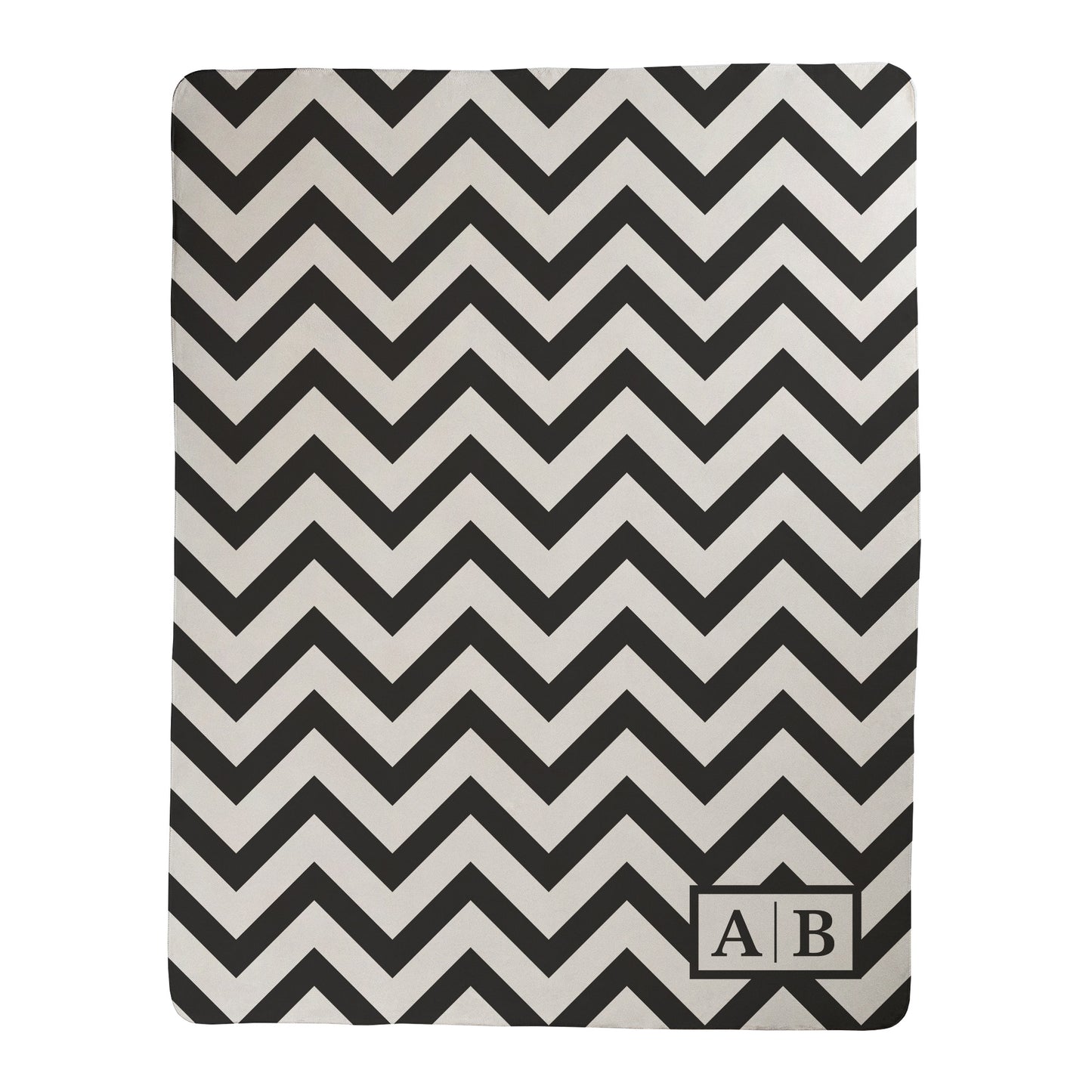 Custom Chevron Pattern Blanket