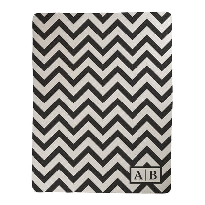 Custom Chevron Pattern Blanket
