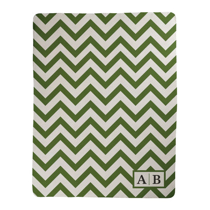 Custom Chevron Pattern Blanket