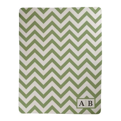 Custom Chevron Pattern Blanket