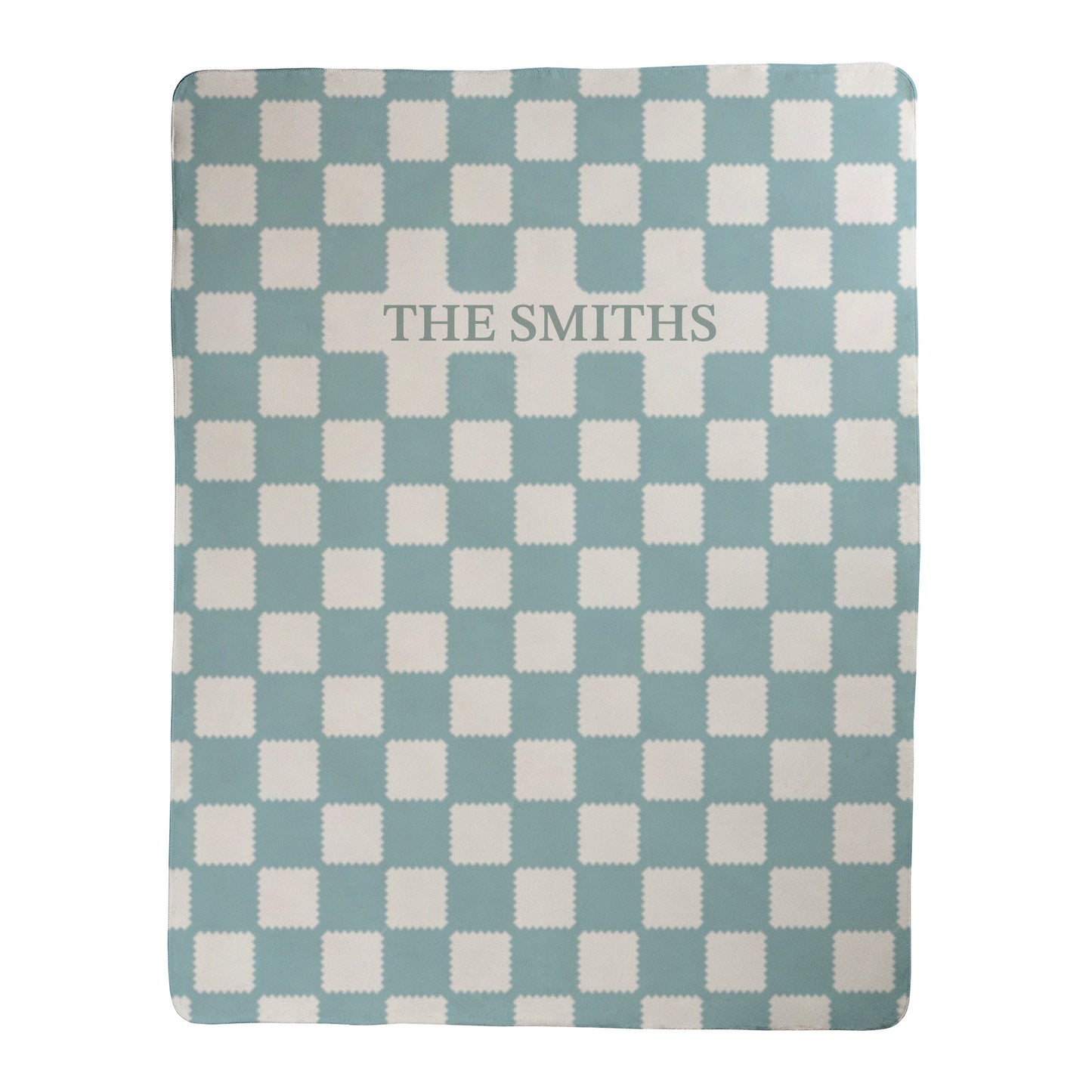 Custom Checkered Blanket