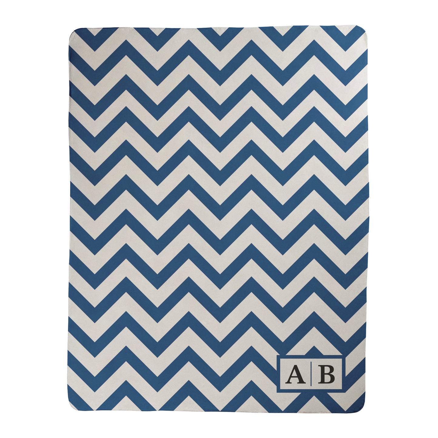 Custom Chevron Pattern Blanket