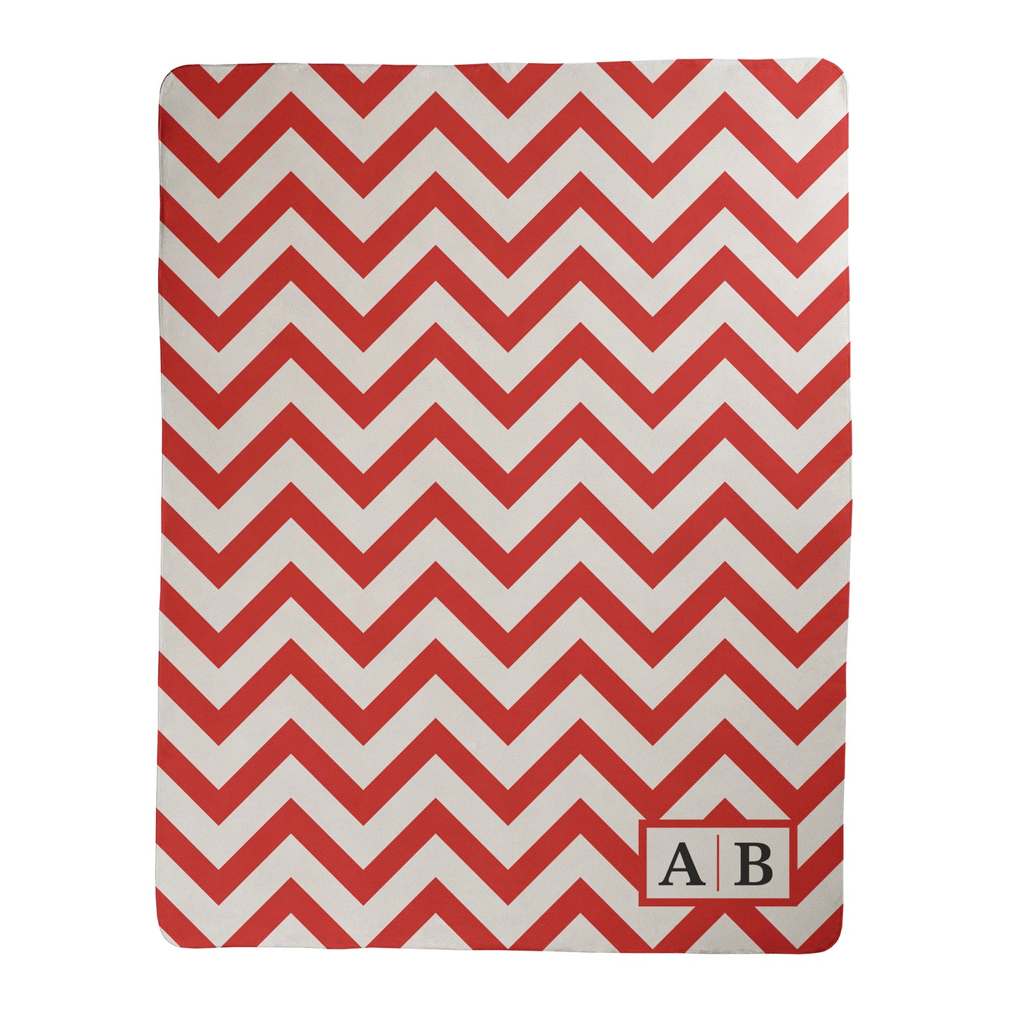 Custom Chevron Pattern Blanket