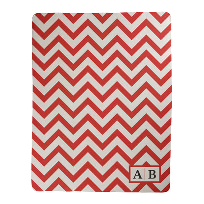 Custom Chevron Pattern Blanket