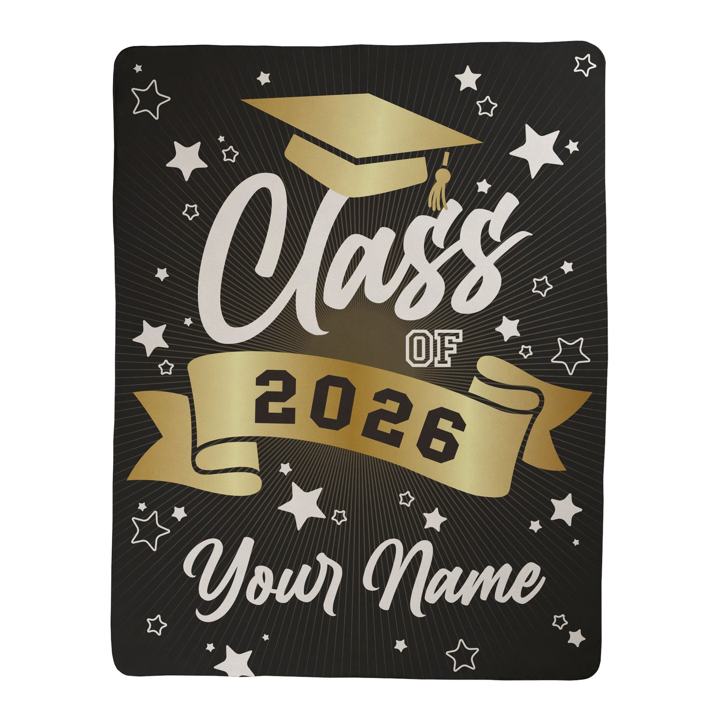 Class of Graduation Text Blanket