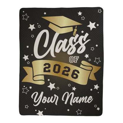 Class of Graduation Text Blanket