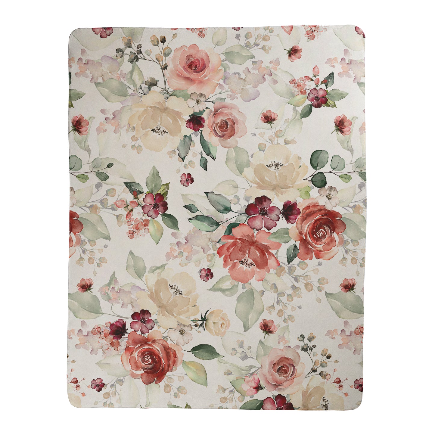 Colorful Floral Blanket