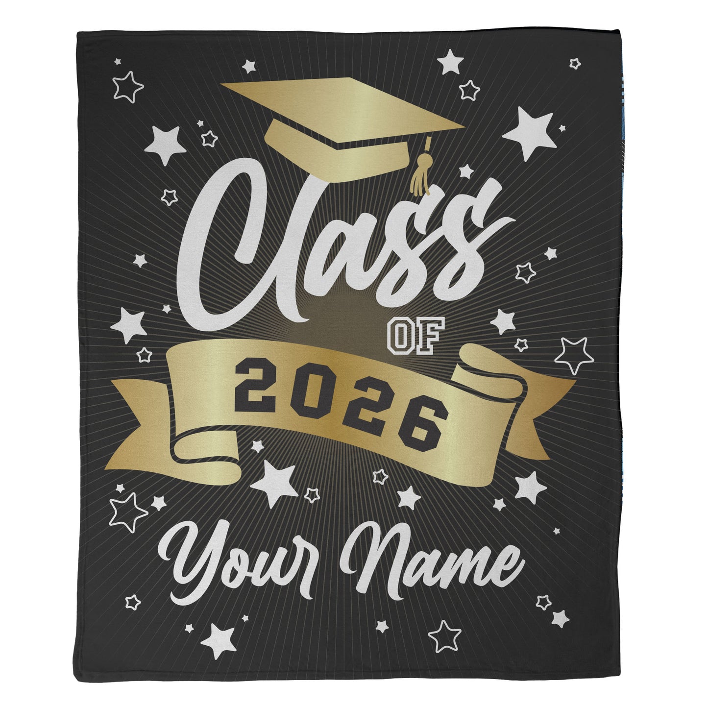 Class of Graduation Text Blanket