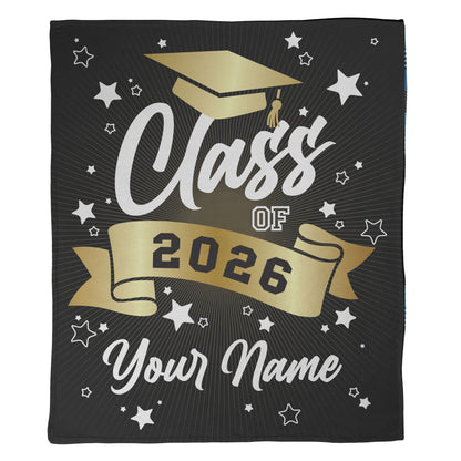 Class of Graduation Text Blanket