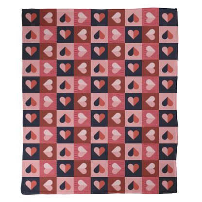 Heart Pop Art Blanket