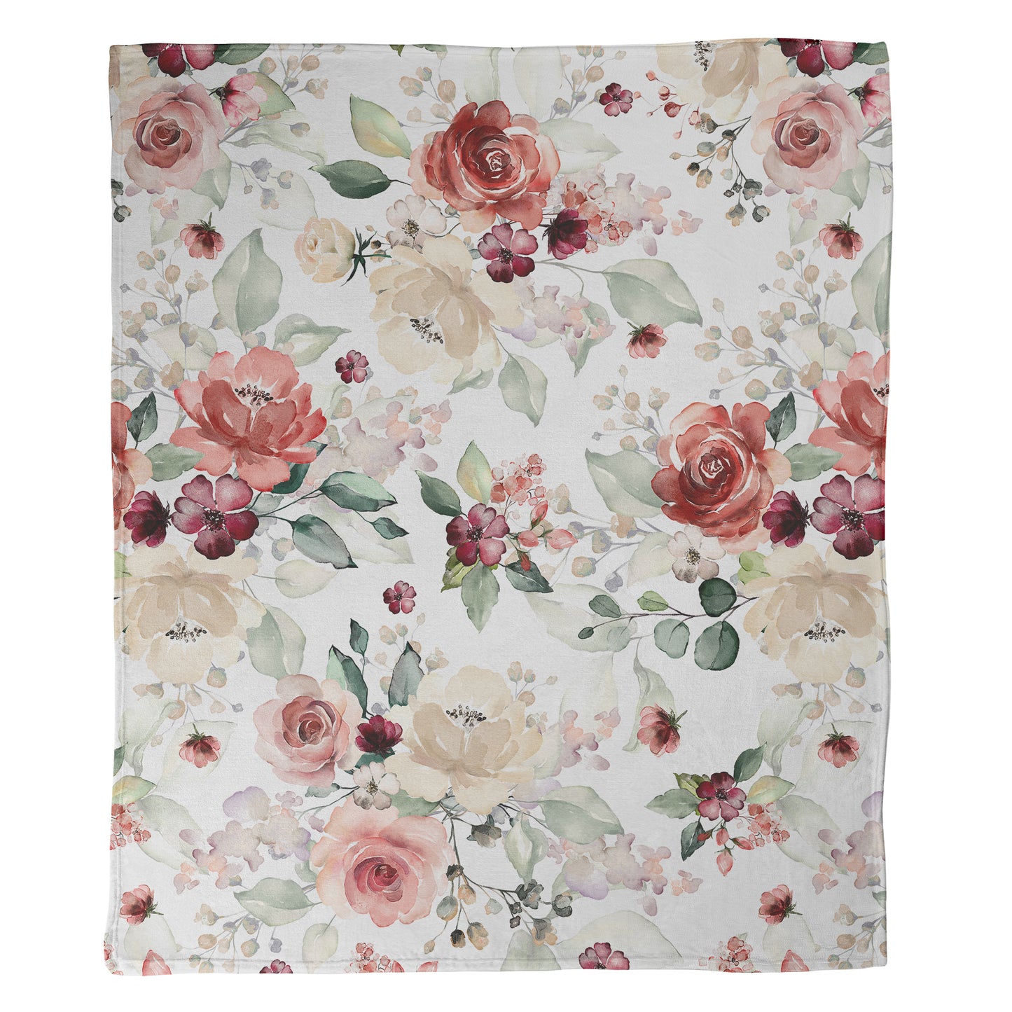 Colorful Floral Blanket