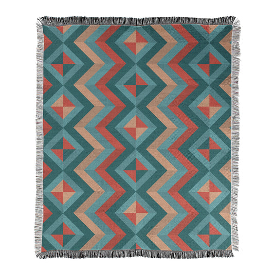 Southwestern Tribal Aztec Blanket