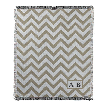 Custom Chevron Pattern Blanket