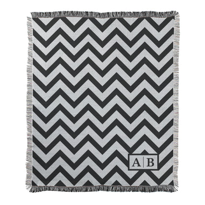 Custom Chevron Pattern Blanket
