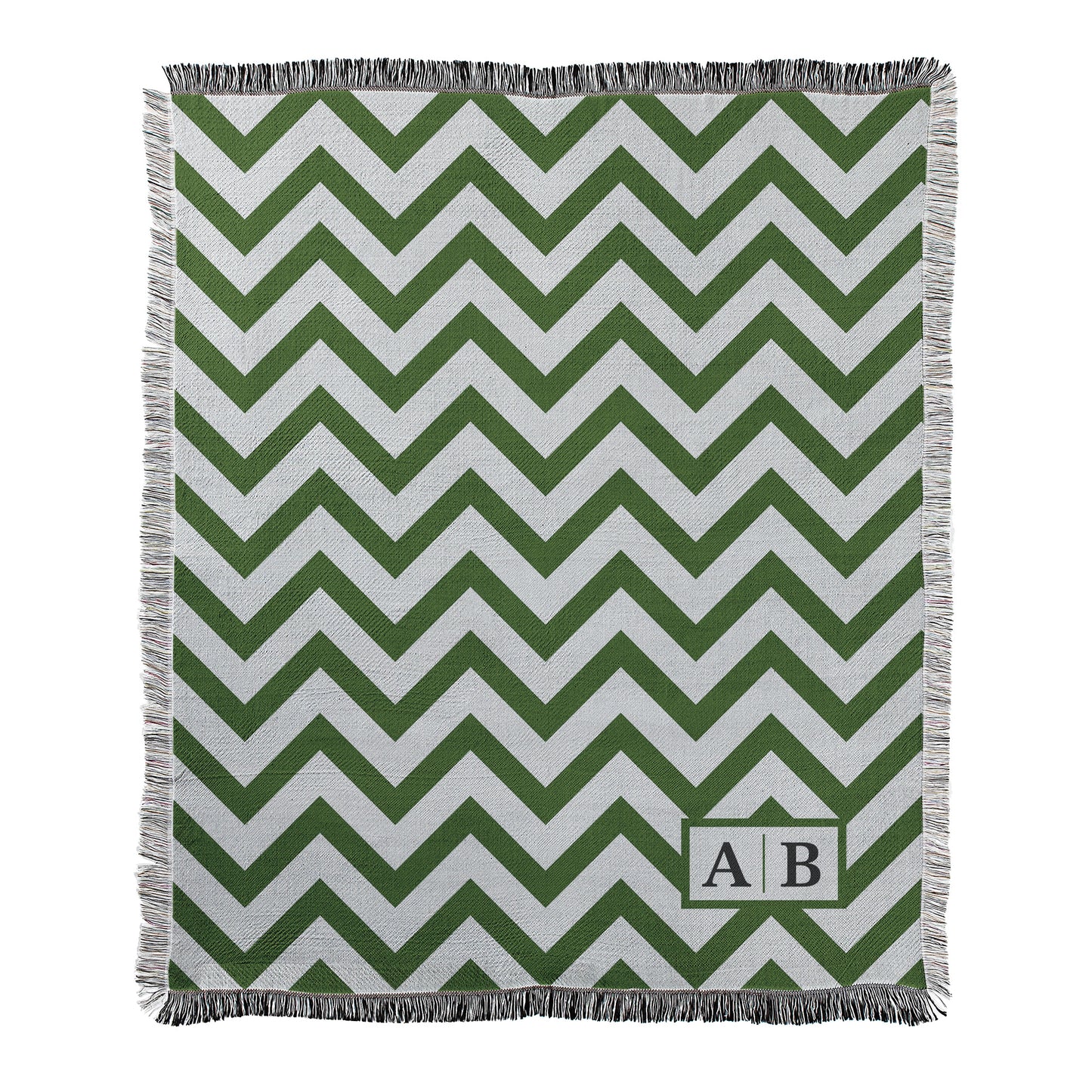 Custom Chevron Pattern Blanket