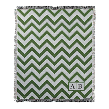 Custom Chevron Pattern Blanket