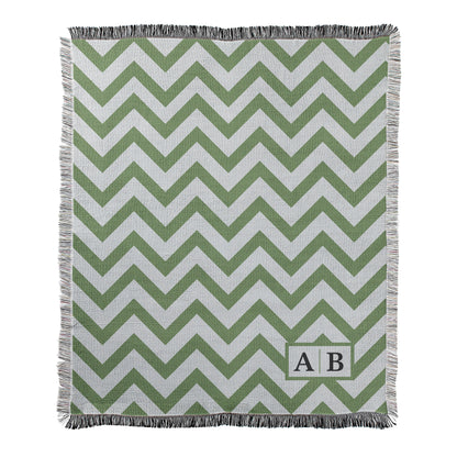 Custom Chevron Pattern Blanket