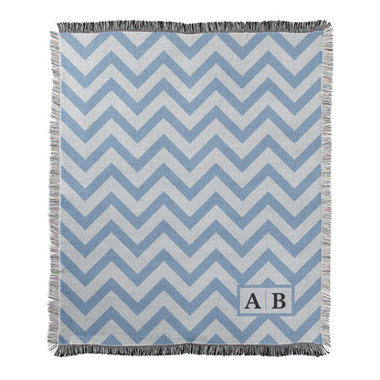 Custom Chevron Pattern Blanket