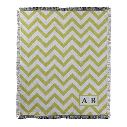 Custom Chevron Pattern Blanket