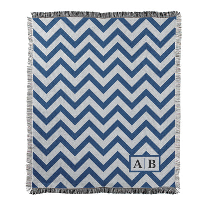 Custom Chevron Pattern Blanket