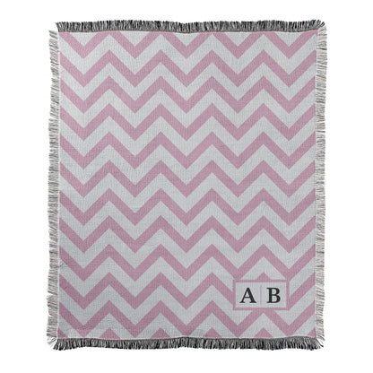 Custom Chevron Pattern Blanket