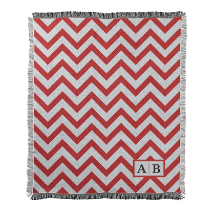 Custom Chevron Pattern Blanket