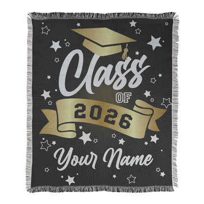 Class of Graduation Text Blanket