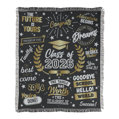 Graduation Messages Blanket