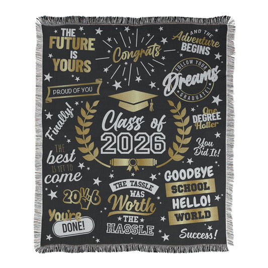 Graduation Messages Blanket