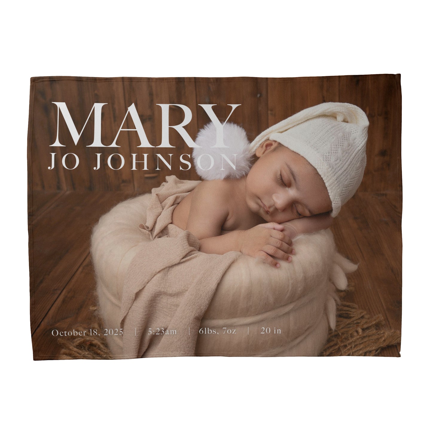 Photo Baby Blanket