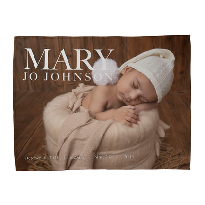 Photo Baby Blanket