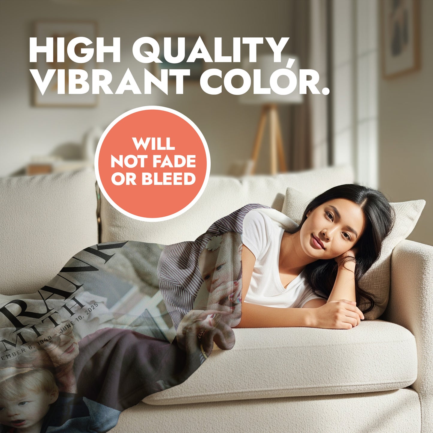 Celebration of Life Photo Blanket