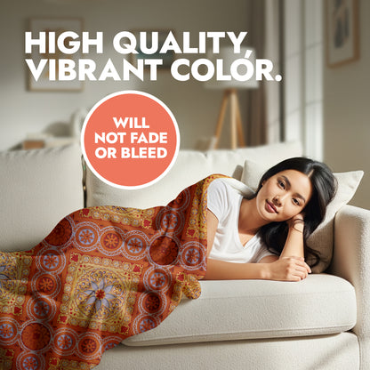 Bohemian Mandala Blanket