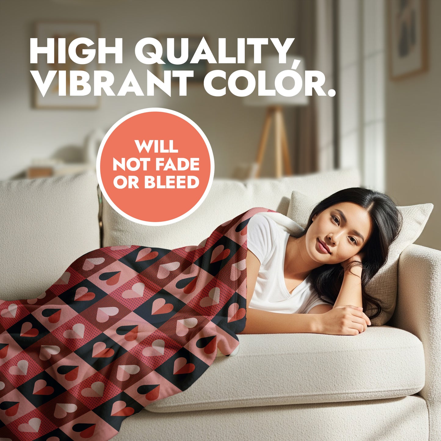 Heart Pop Art Blanket