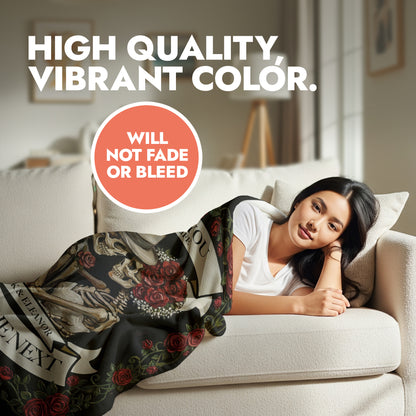 Personalized In the Next Life Throw Blanket