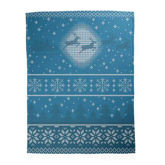 Ugly Christmas Sweater Blanket