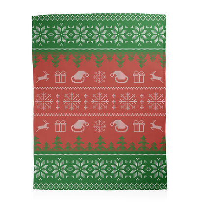 Ugly Christmas Sweater Blanket